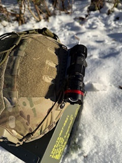 Helmet Flashlight Mount